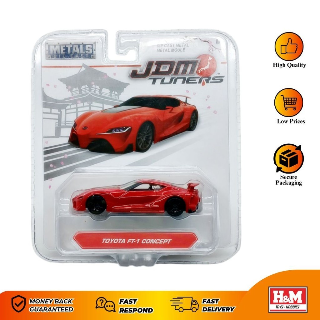 Jada JDM Tuners 1/64 Toyota FT-1 Concept