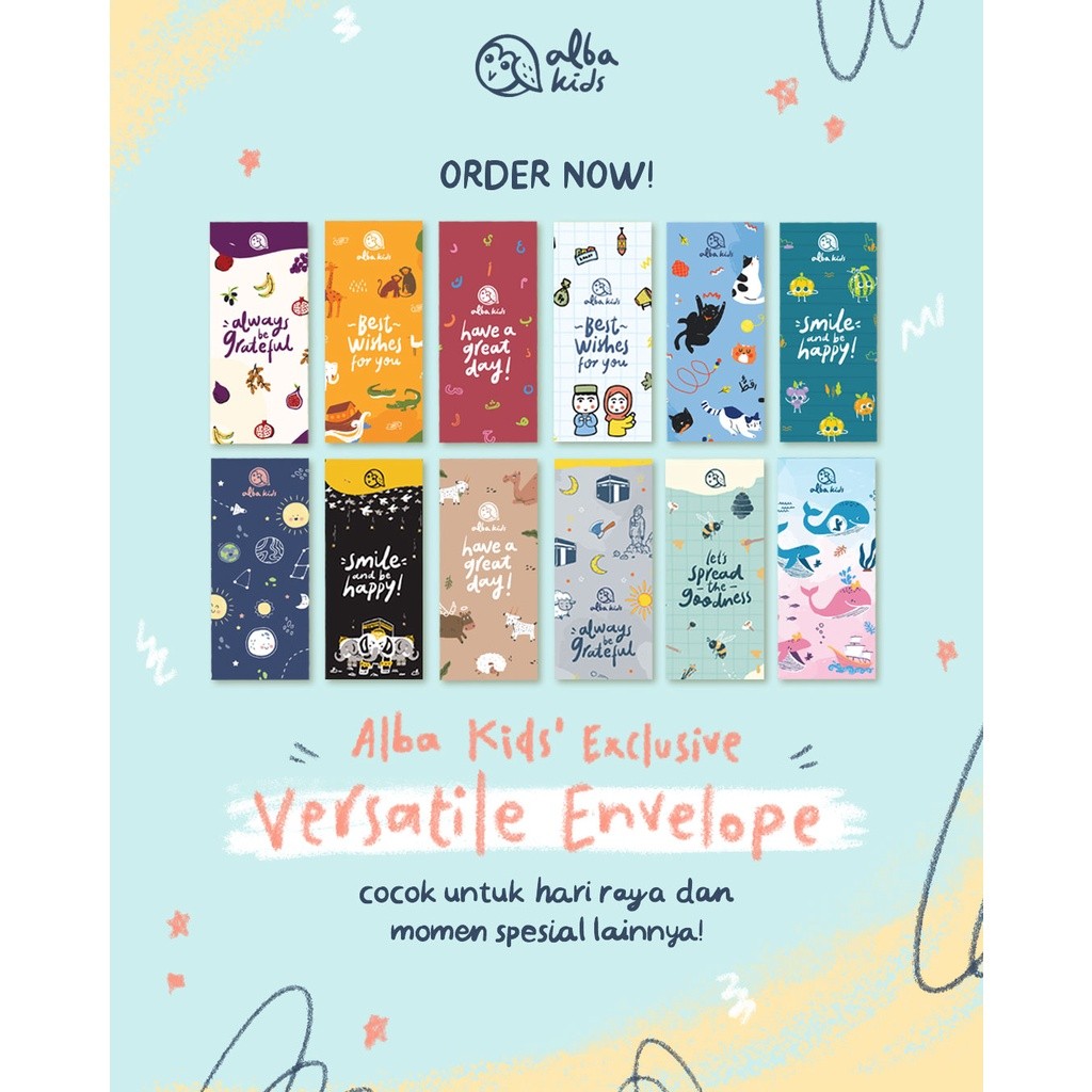 

Amplop Lebaran Eksklusif by Alba Kids