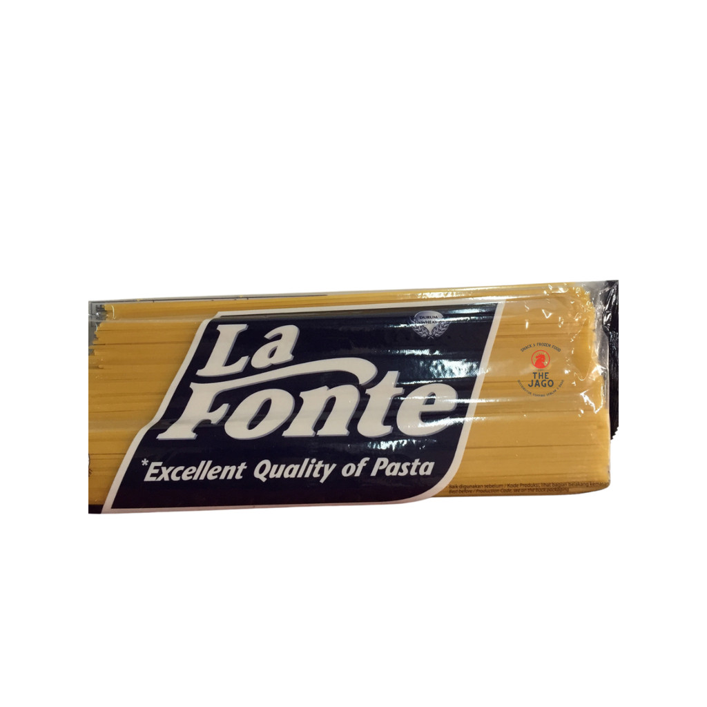 

La Fonte Spaghetti 1kg - Kemasan Jumbo, Kualitas & Harga Terbaik untuk Usaha Kuliner