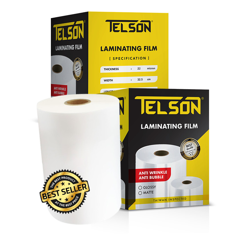 

Bahan Laminasi | Plastik Laminasi A3+ | Laminating Panas | Bahan Laminasi Roll TELSON