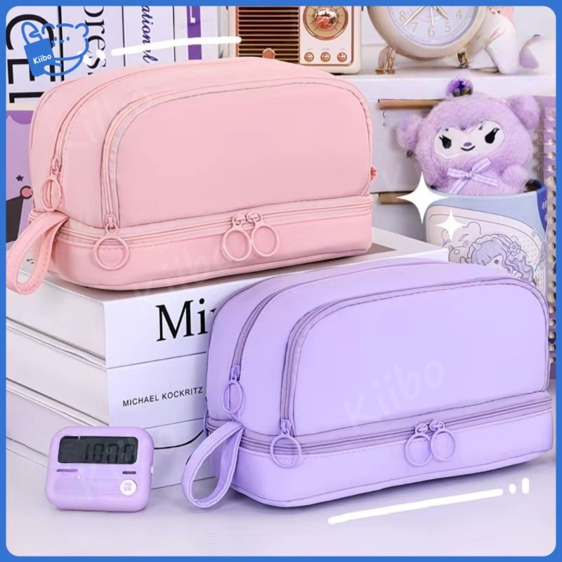 

Tas Pensil Kapasitas Besar Tas Alat Tulis Tempat Pensil Multifungsi Perlengkapan Sekolah Siswa