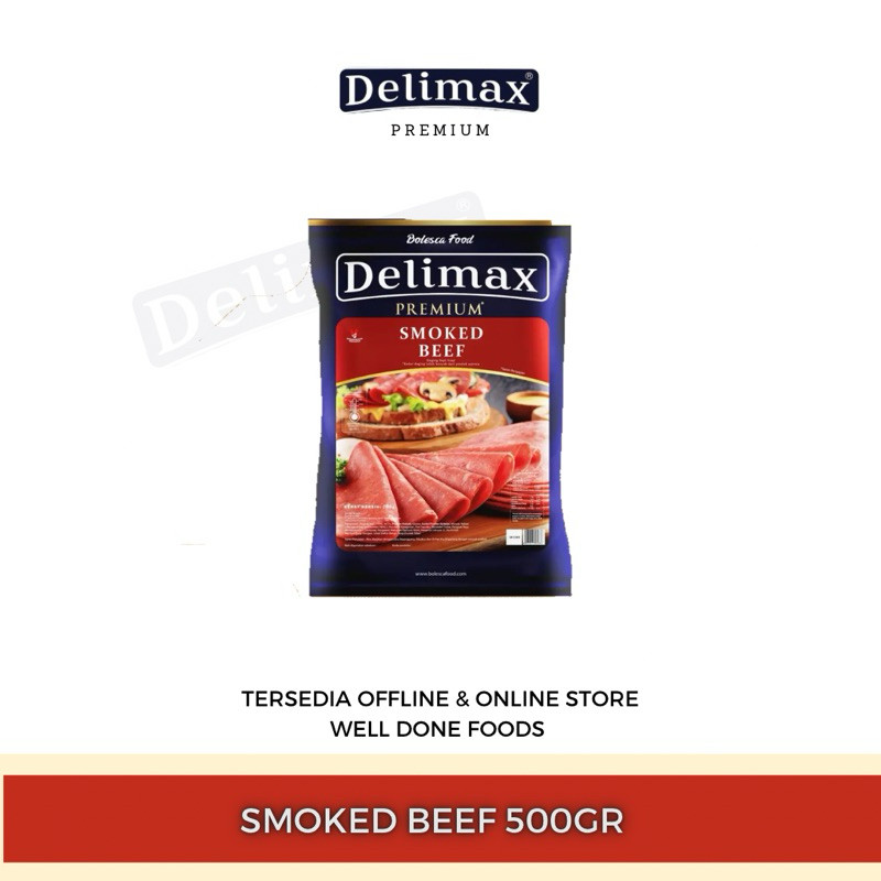 

Delimax Smoked Beef 500gr
