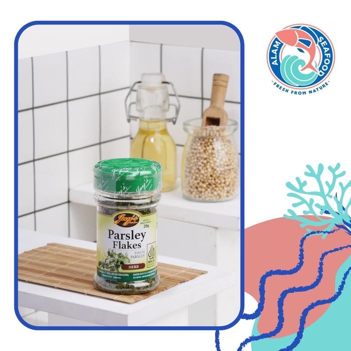 

PROMO! Bubuk Parsley Daun Parsley Kering Parsley Flakes Peterseli Jays 20gr