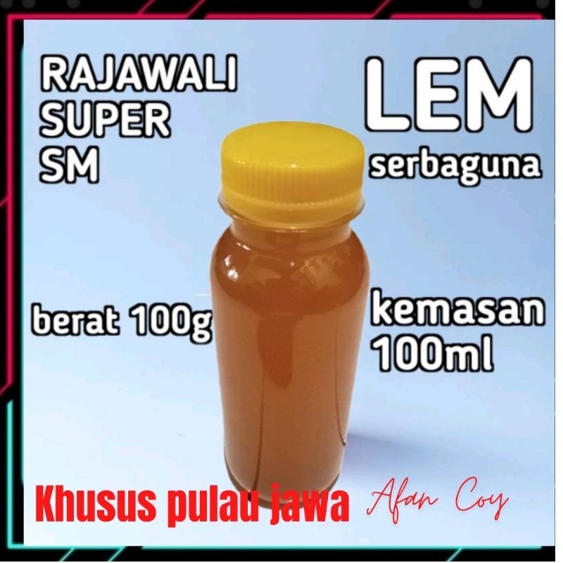 

Lem Kuning 100 Ml Lem Rajawali