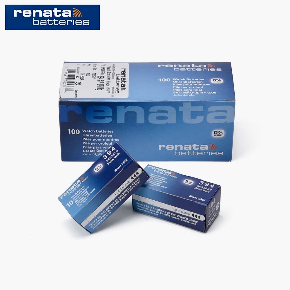 Grosir ✅ ( 936 Renata ) Baterai Jam Tangan SR936SW 394 936 Baterai Swiss Renata 1.55V