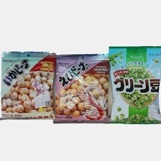 

Kasugai Peanut Kacang Import Varian Kacang Rasa Udang / Kacang Rasa Cumi / Kacang Polong