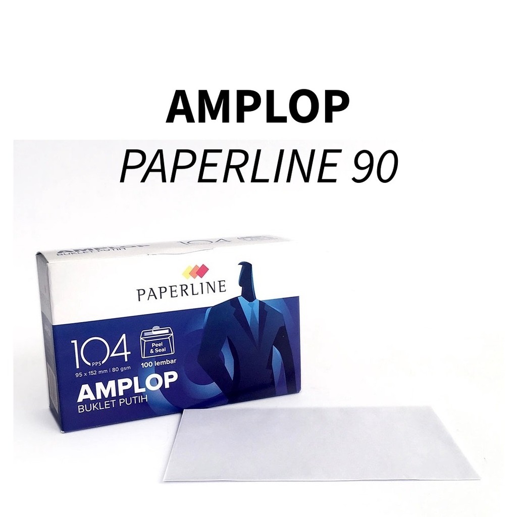 

♚Amplop PAPERLINE 104 PPS Seal Pengaman / Amplop Putih / Amplop Uang♚