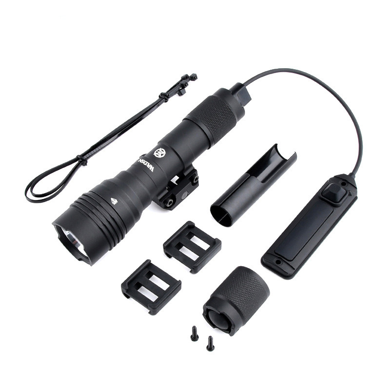 WADSN HL-X Airsoft Hunting LED Scout Light 900lm HighPower Tactical Flashlight With Dual Function Sw