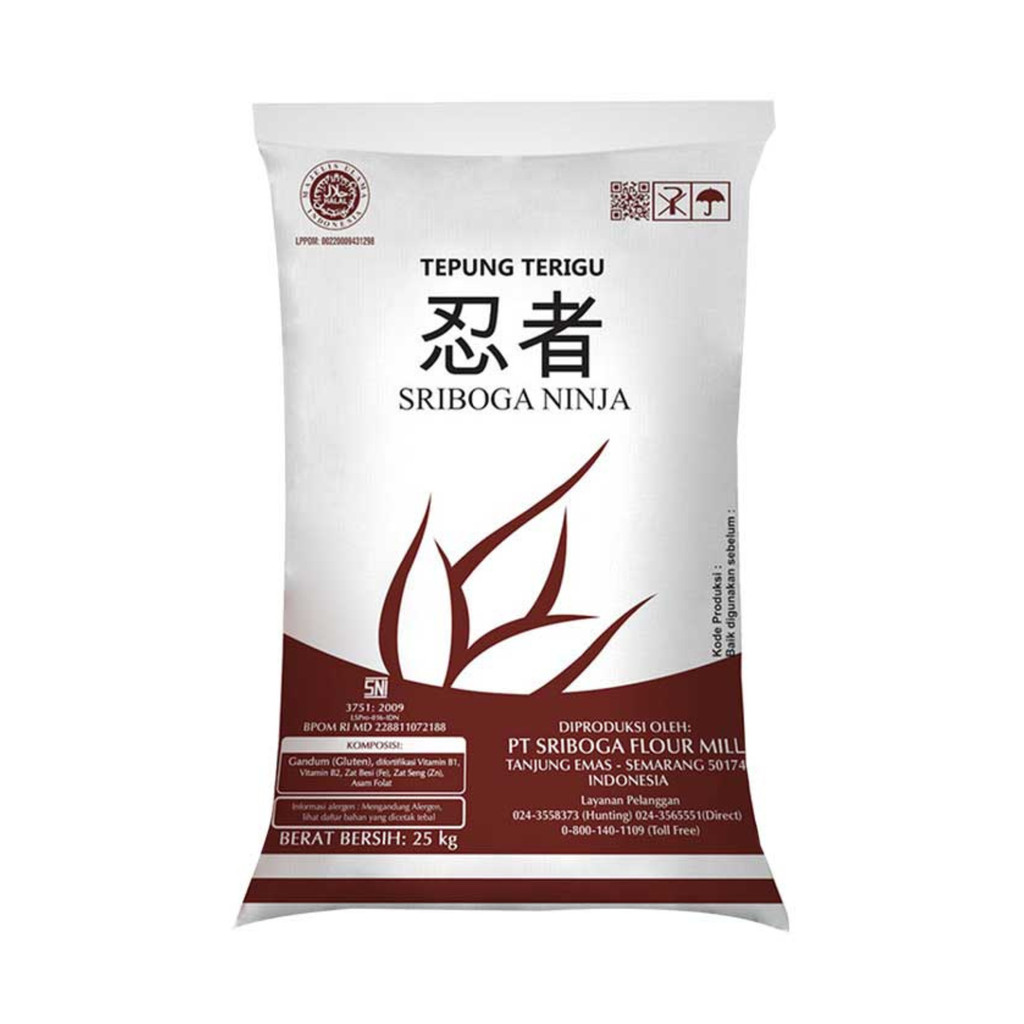 

Tepung Terigu Ninja Kemasan Repack 1 Kg