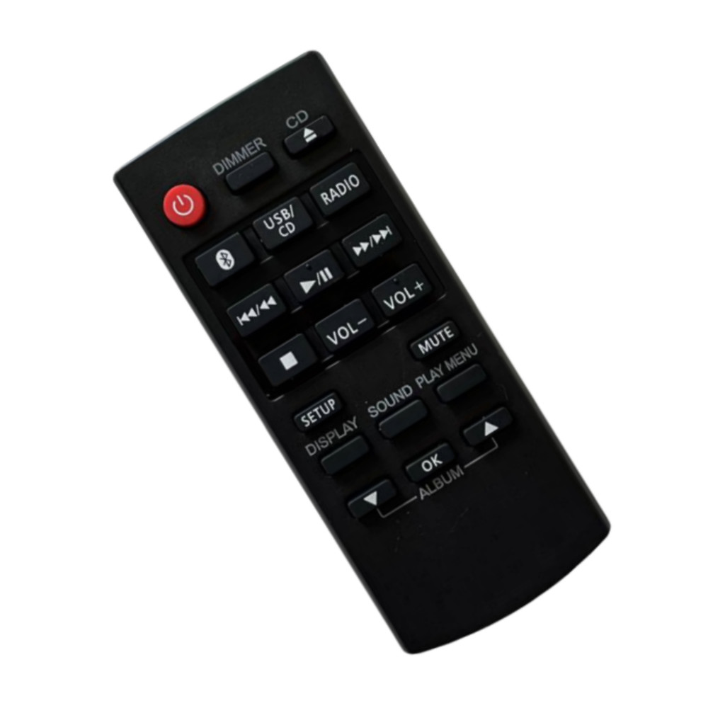 New Remote Control For Panasonic SC-HC39 SC-HC19 SC-HC29 SA-HC39 SC-HC49  SC-HC297 SC-HC195 Compact 
