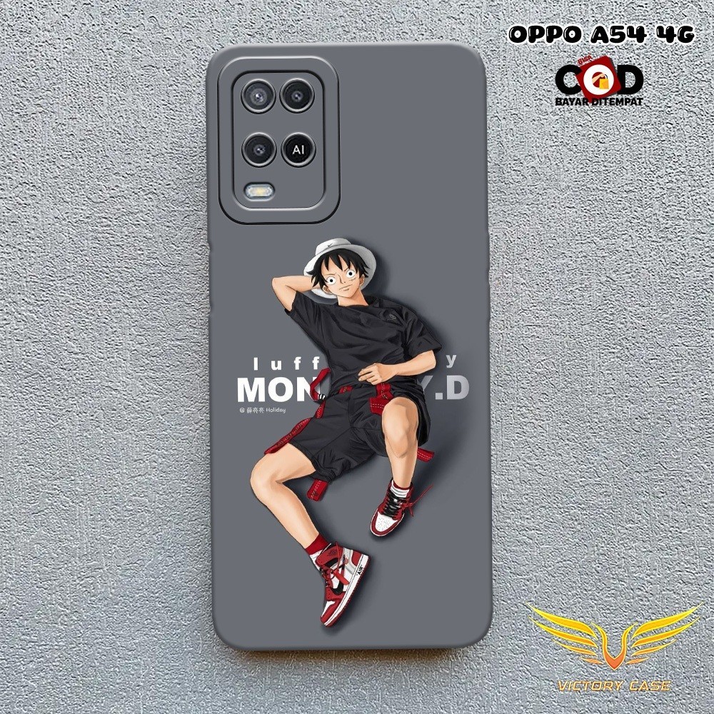 New! Anime Case - Softcase Oppo A54 4G Terbaru - Case Hp Oppo A54 4G - Casing Oppo A54 4G - Case Len