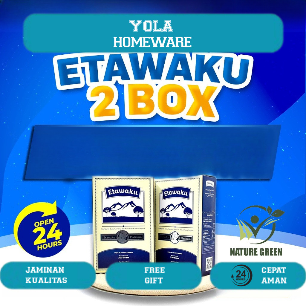 

Paket 2 Box Etawaku Platinum : Susu Kambing Etawa & Krimer Nabati Atasi Masalah Pernafasan Isi 200gr