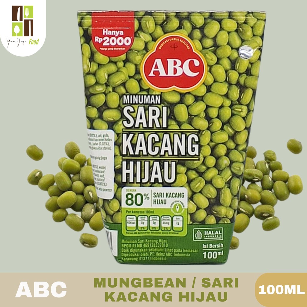 

ABC Sari Kacang Hijau 100ml / Minuman kacang Hijau / Mung Bean Drink