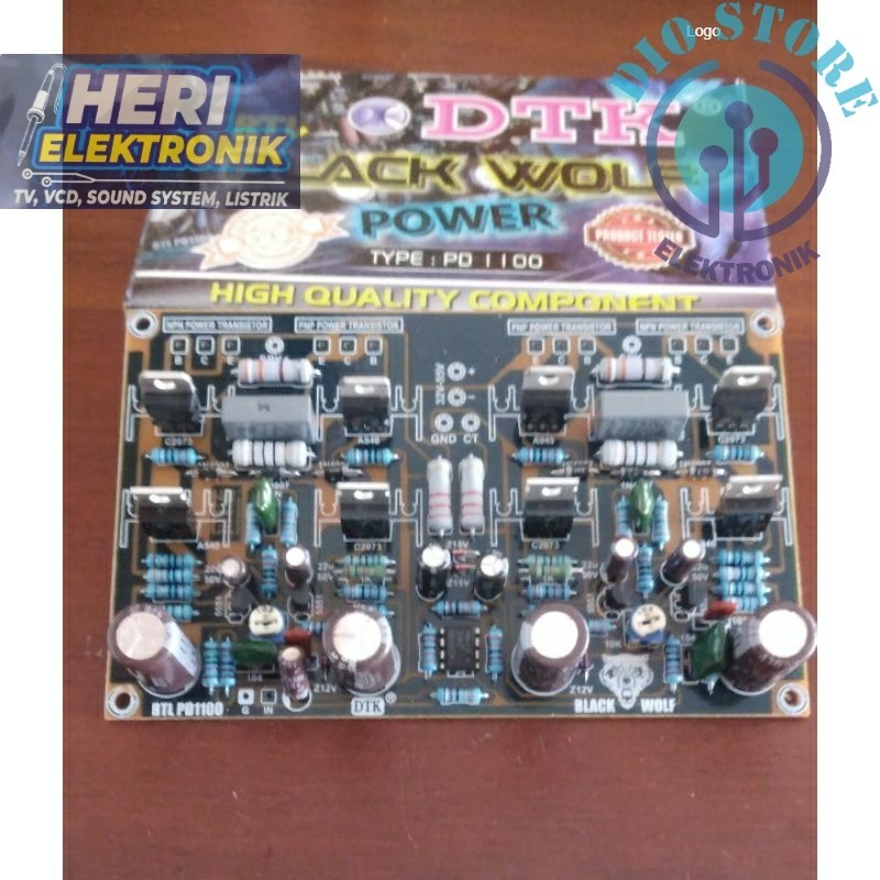 Kit Power BTL BLACK WOLF DTK PD 1100