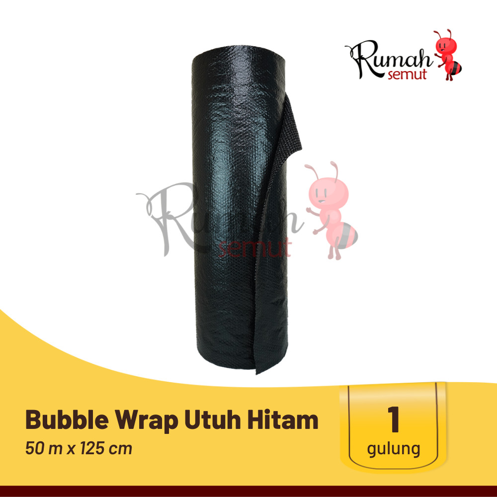 

[DENPASAR] - Bubble Wrap Roll Hitam 125cm x 50m GOJEK/GRAB ONLY