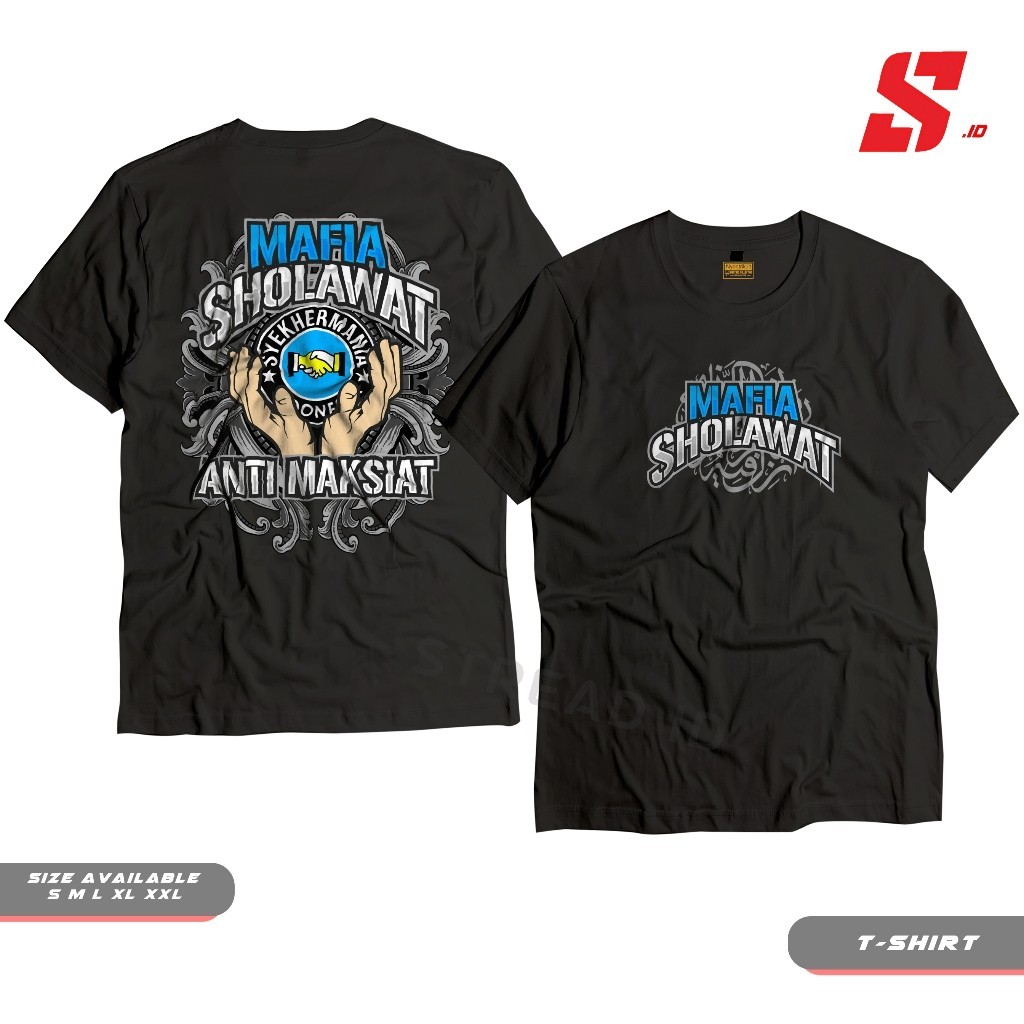 Kaos Baju Tshirt Distro Syekhermania Indonesia Mafia Sholawat Pria Wanita