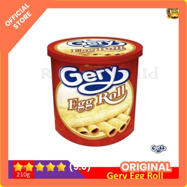 

GERY EGG ROLL 210gr Tolpes jar Garuda food