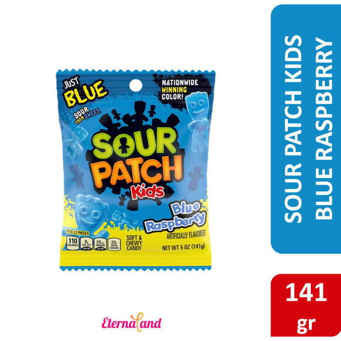 

HEMAT! Sour Patch Kids Bags Soft & Chewy - permen sour patch impor usa - BlueRaspbry 5oz