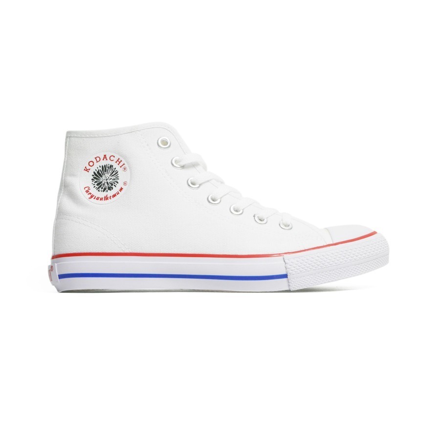 Sepatu Kodachi 909 White Sneakers Putih High Cut Shoes Original