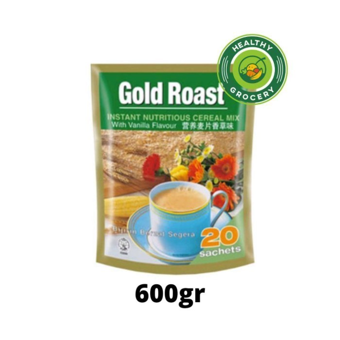 

Gold Roast Instant Nutritious Cereal / Sereal Mix Vanilla 600 Gr