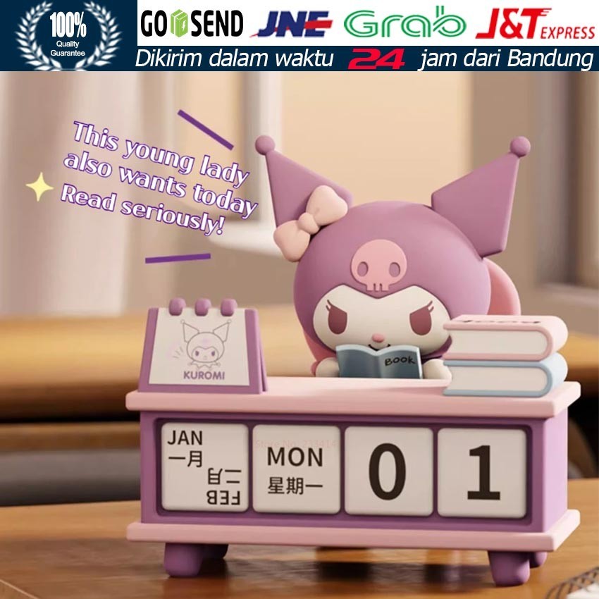 

Kalender Mini Meja Kuromi Sanrio / Kalender Abadi Imut dengan Desain Lucu untuk Dekorasi Dan Koleksi