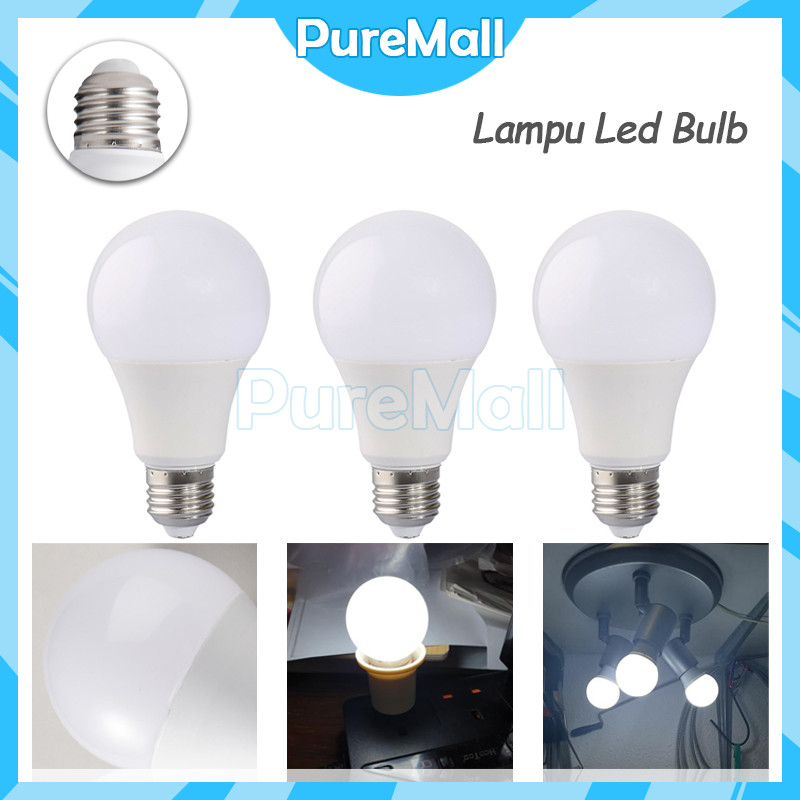Lampu Led Bulb / Bohlam Lampu Terang 5w 9w 12w 15w 18w / Lampu Bohlam