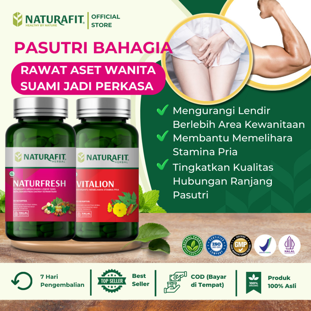 PAKET PASUTRI BAHAGIA - Herbal Rawat Aset Wanita Hindari Bau, Keputihan& Bantu Suami Kuat Tahan Lama