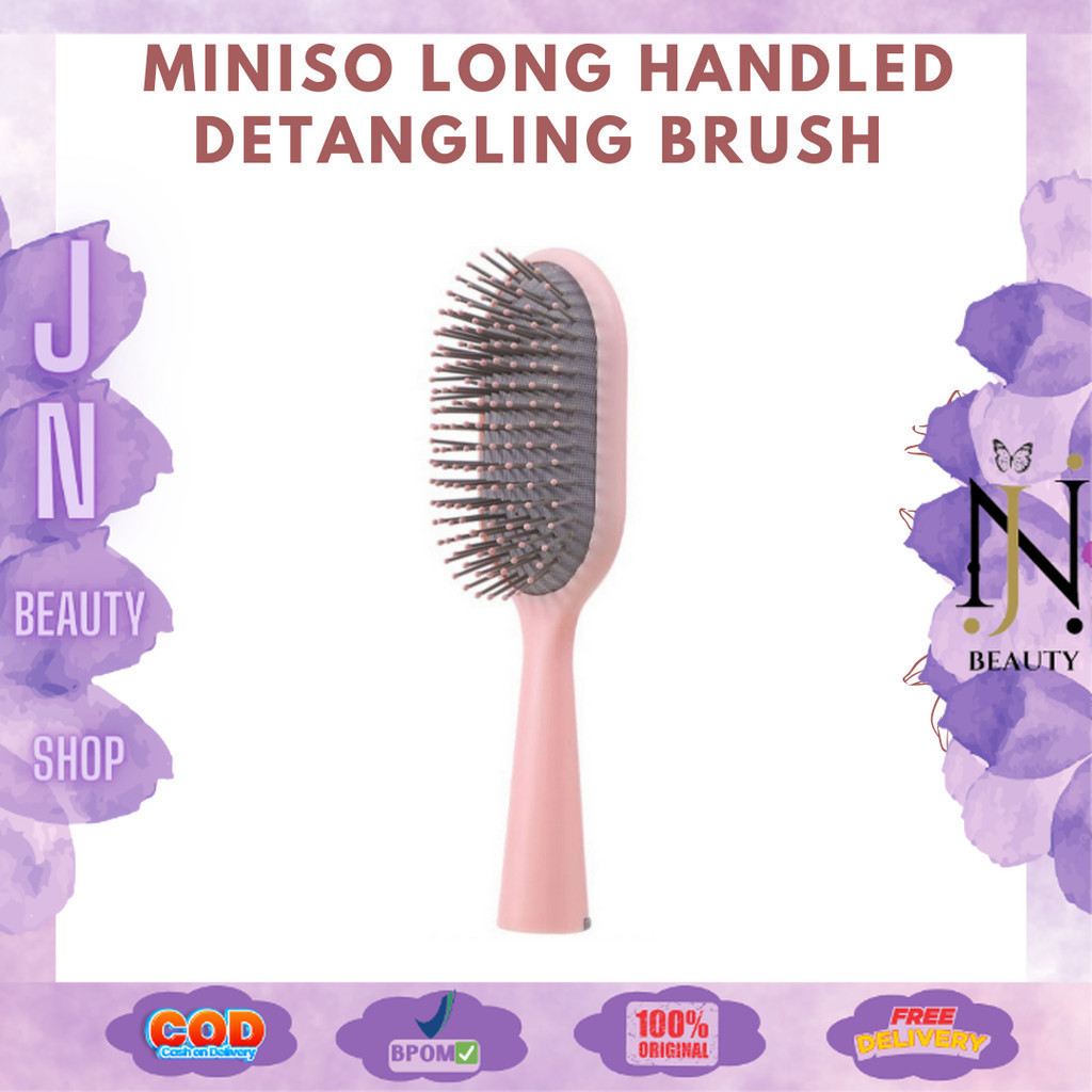 MINISO LONG HANDLED DETANGLING BRUSH