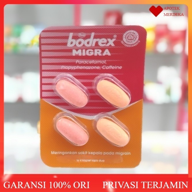 bodrex migra 4 tablet / bodrek migran