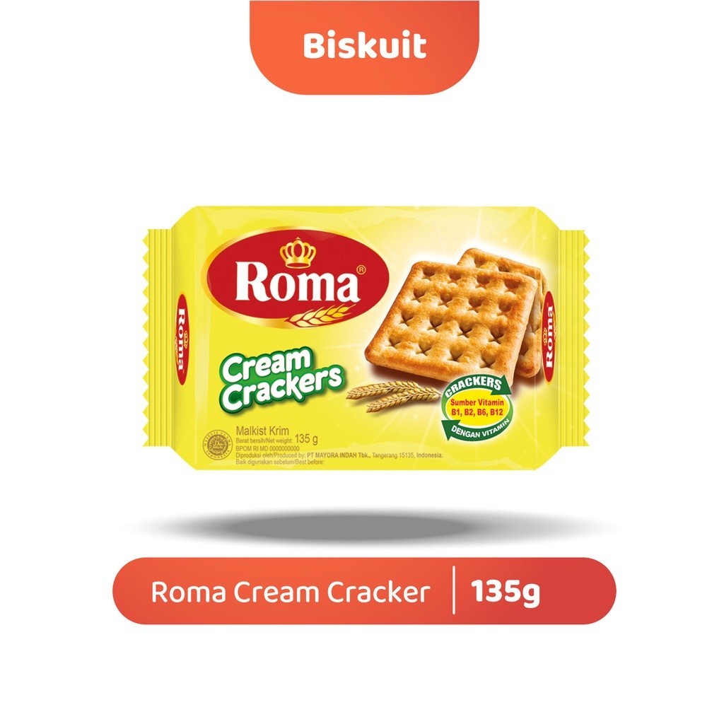 

Roma Cream Crackers @135 Gram