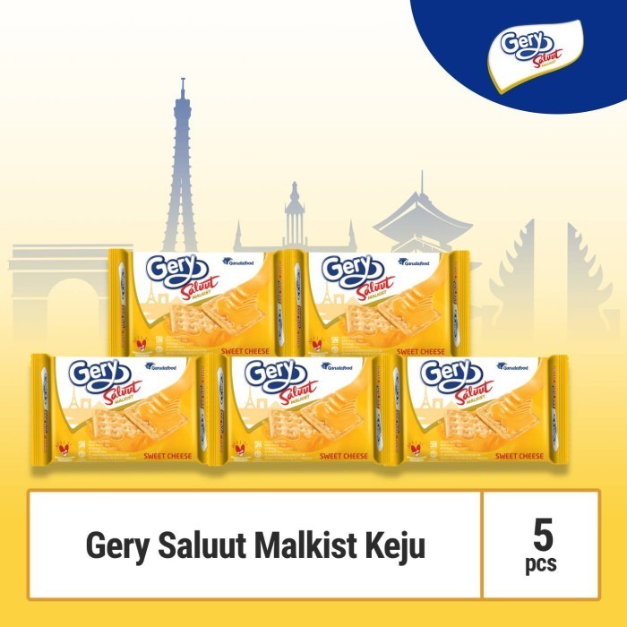 

Gery Saluut Malkist Sweet Cheese - Biskuit
