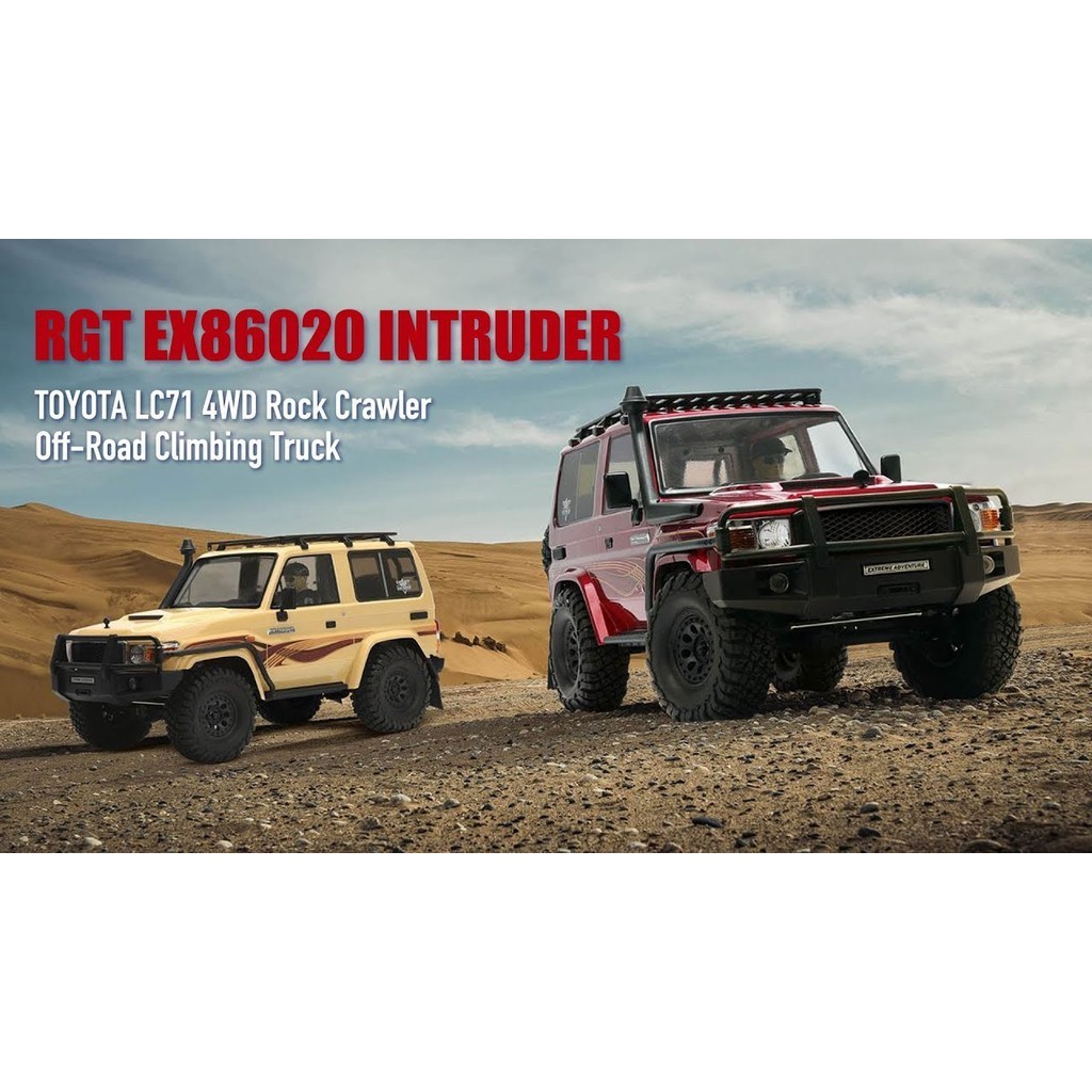 rc crawler RGT EX86020 TOYOTA LC71 intruder full propo RTR 1/10 RC RGT