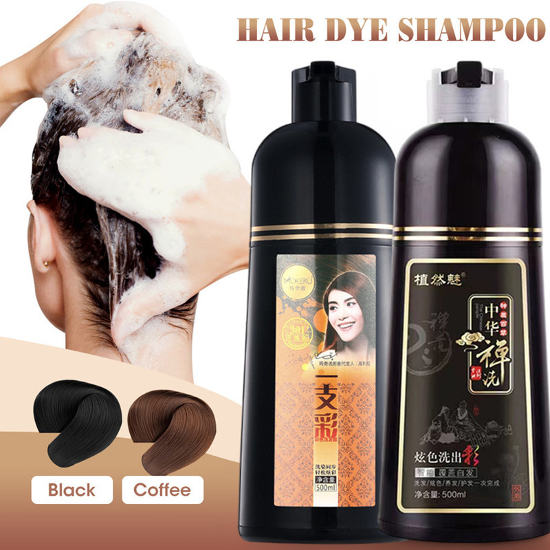【COD ORI】cat rambut shampoo warna  / Cat Rambut / Mokeru Shampoo Pewarna Rambut / Pewarna Rambut / P