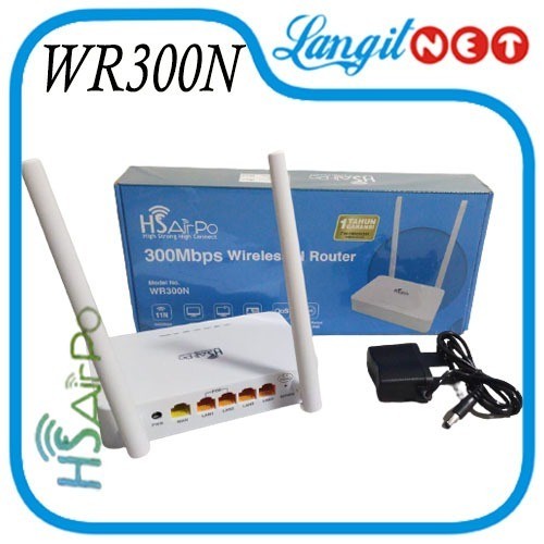 HS AIRPO WR300N 300Mbps WIRELESS N ROUTER