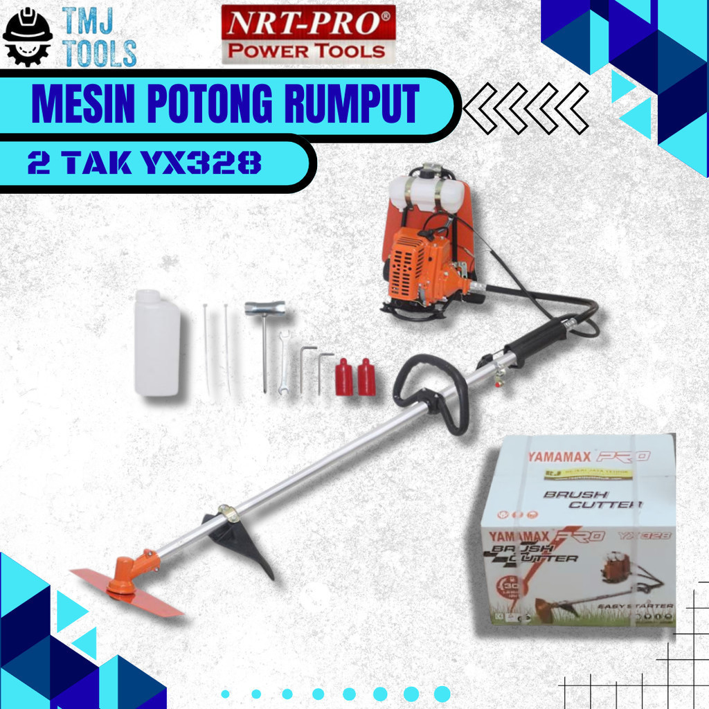 Yamamax Mesin Potong Rumput YX328 POWERFULL Brush Cutter Yamamak Pro YX 328 High Quality