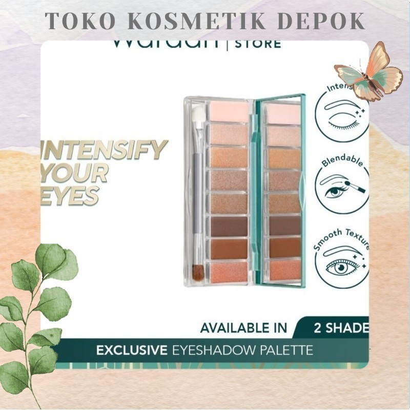 Wardah Exclusive Eyeshadow Pallete | eyeshadow WARDAH