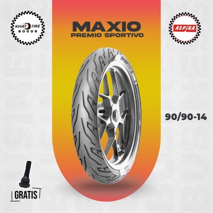 Ban Tubles Motor Matic ASPIRA PREMIO SPORTIVO 90/90-14