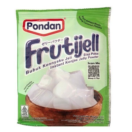 

Pondan Frutijell Kelapa Muda 15gr