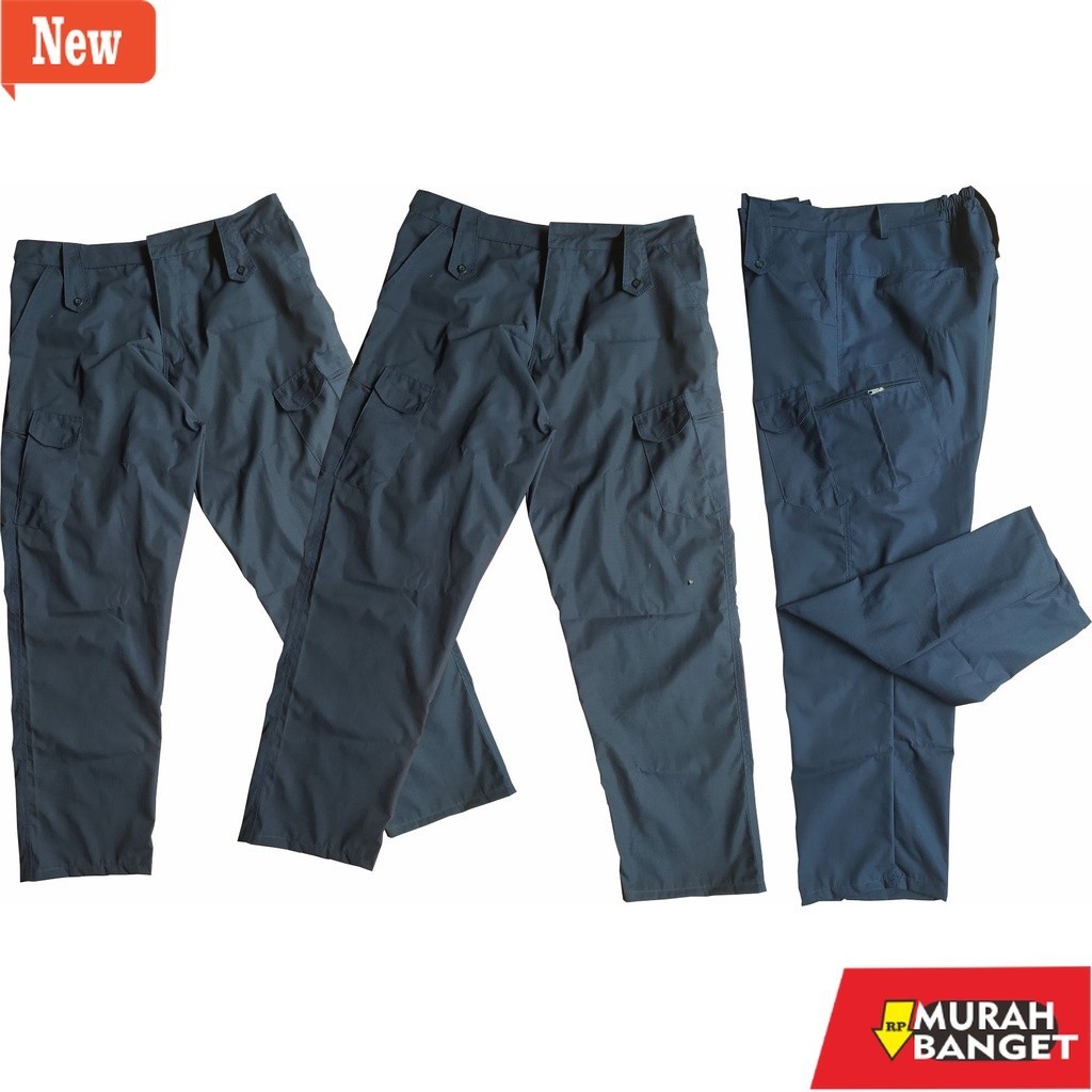 Celana panjang cargo pria yg lagi viral- Celana Panjang Pria PDL Dishub Celana Petugas Damkar Warna 