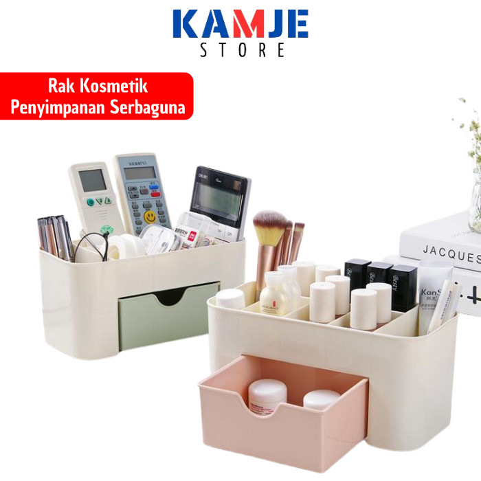 Rak Kosmetik Susun Make Up Serbaguna Aesthetic Storage Box Organizer