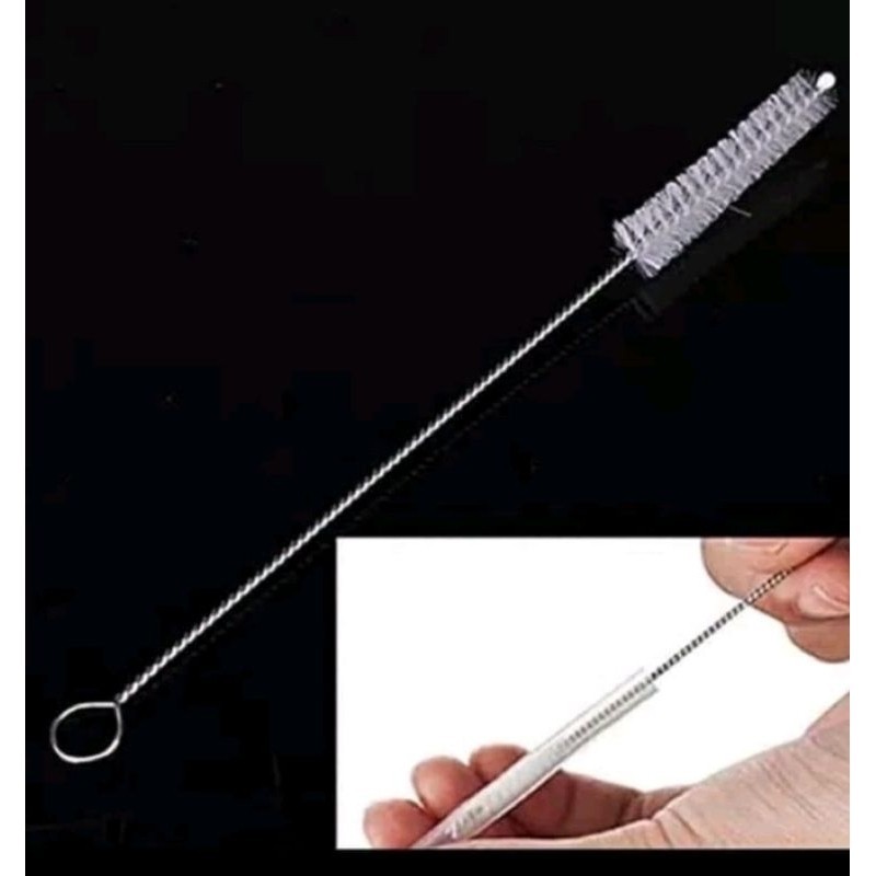 Sikat Sedotan Stainless Steel / Pembersih Sedotan / Pembersih Sedotan Stainless Steel
