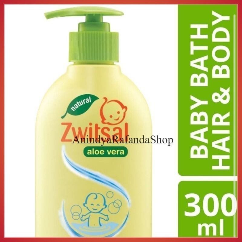 Zwitsal Baby Bath Botol 300ml Sabun+Shampoo bayi