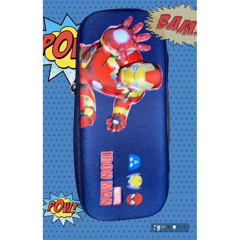 

NEW ! BEST SELLER Kotak Pensil Anak 3D Timbul Tempat Pensil Karakter Spiderman Astronot - IronMan