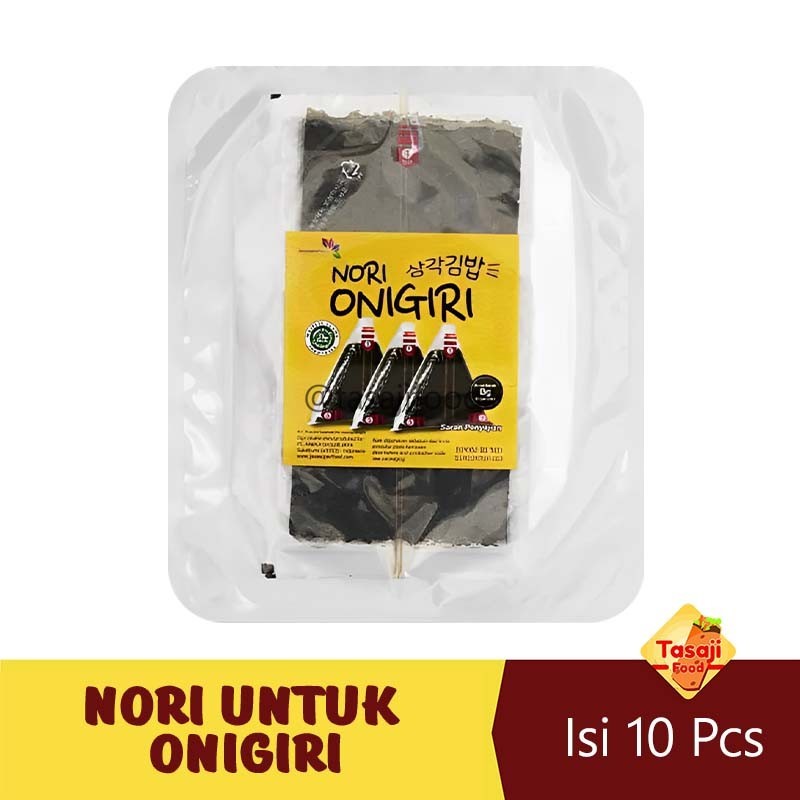 

Nori Onigiri Untuk Onigiri Triangle Isi 10 Lembar