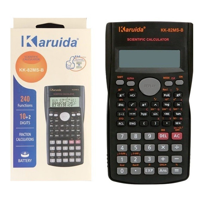 

GG05 Kalkulator Elektronik Scientific Calculator Multifunction KK-82MS-B