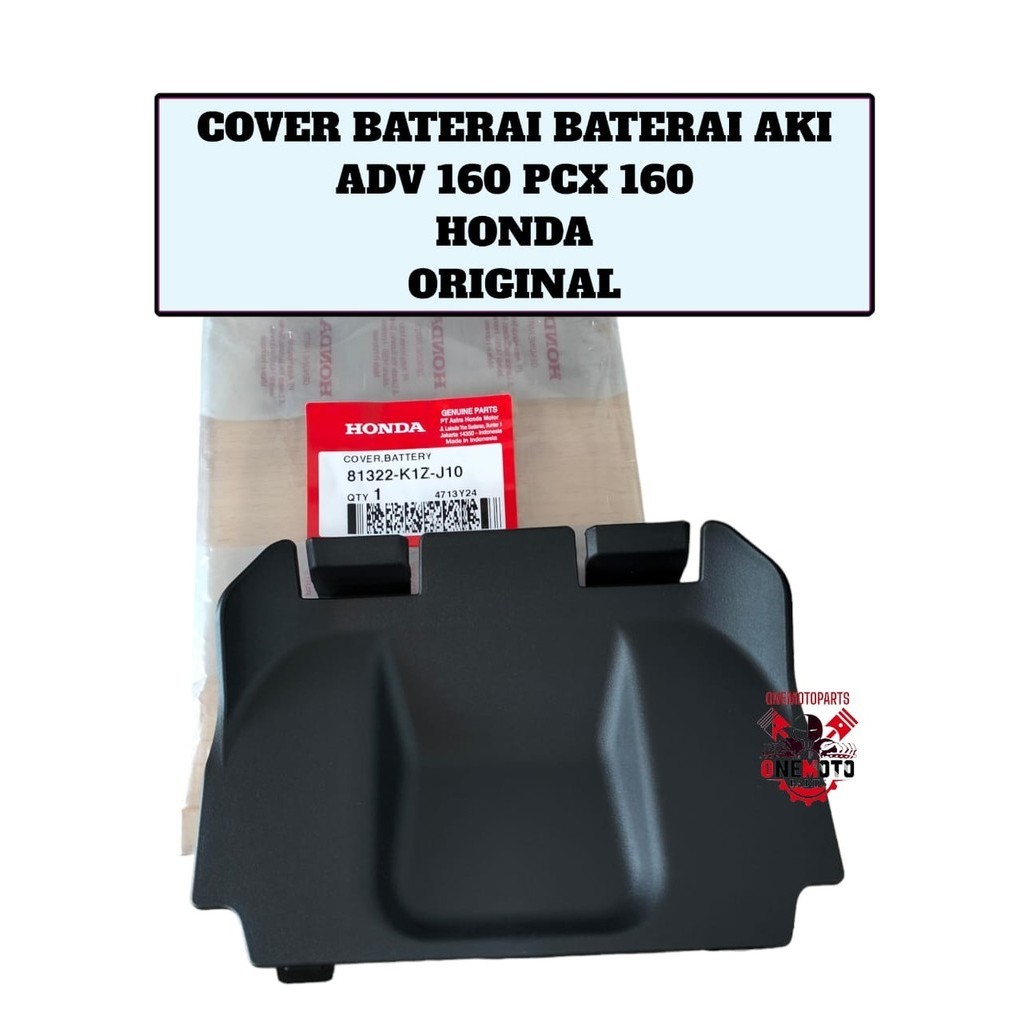 COVER TUTUP BATERAI AKI ADV 160 PCX 160 HONDA ORIGINAL 81322-K1Z-J10