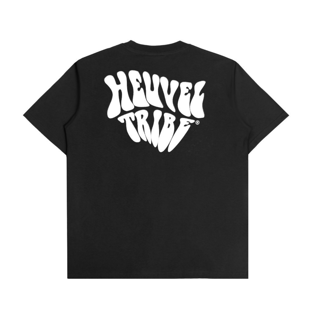 Kaos Heuvel Tribe Jorey Black Kaos Pria Kaos Distro Cowok