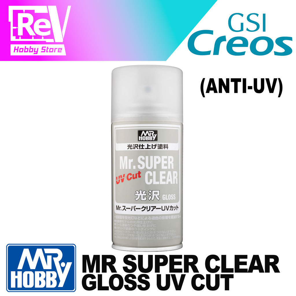 MR SUPER CLEAR GLOSS UV CUT MR HOBBY B522