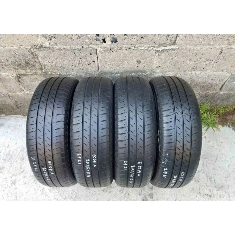 BAN MOBIL 4 PCS UK 205/65 R16,MERK BRIDGESTONE ECOPIA SECOND BERKUALITAS,80% WIDIAPART