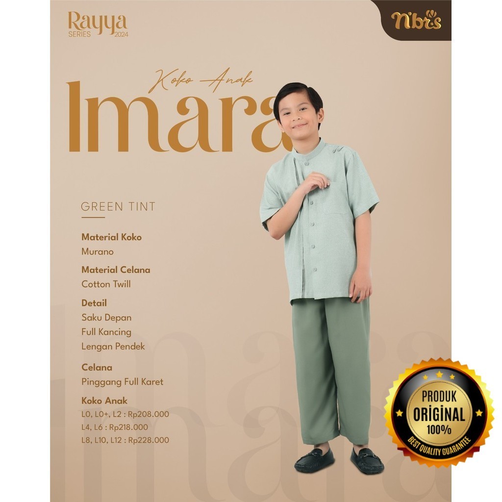 Nibras Collection - Imara Koko Anak Laki-laki by Nibras